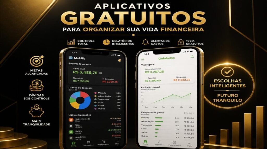 Apps de Controle Financeiro Gratuitos Os Melhores de 2026