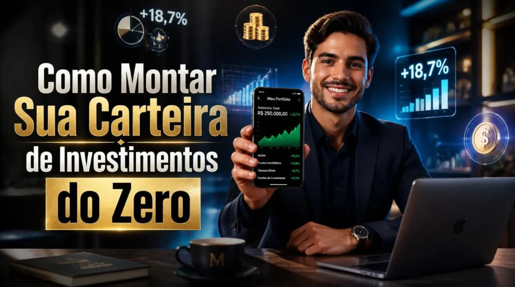 Como Montar Carteira de Investimentos do Zero em 5 Passos