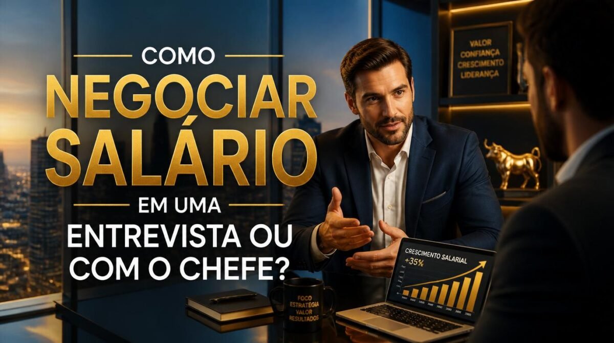Como negociar salário em uma entrevista ou com o chefe