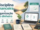 Controle financeiro pessoal com planilha e calculadora
