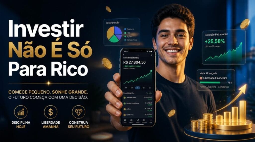 Investir É Coisa de Rico