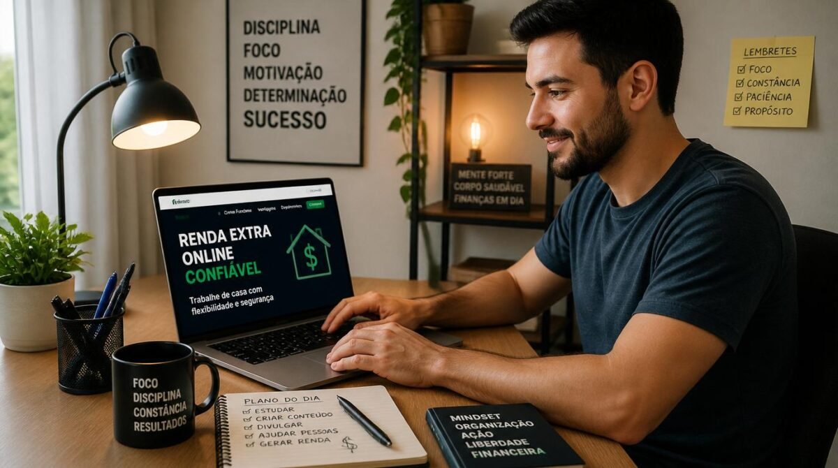 Renda extra online confiável em 2026
