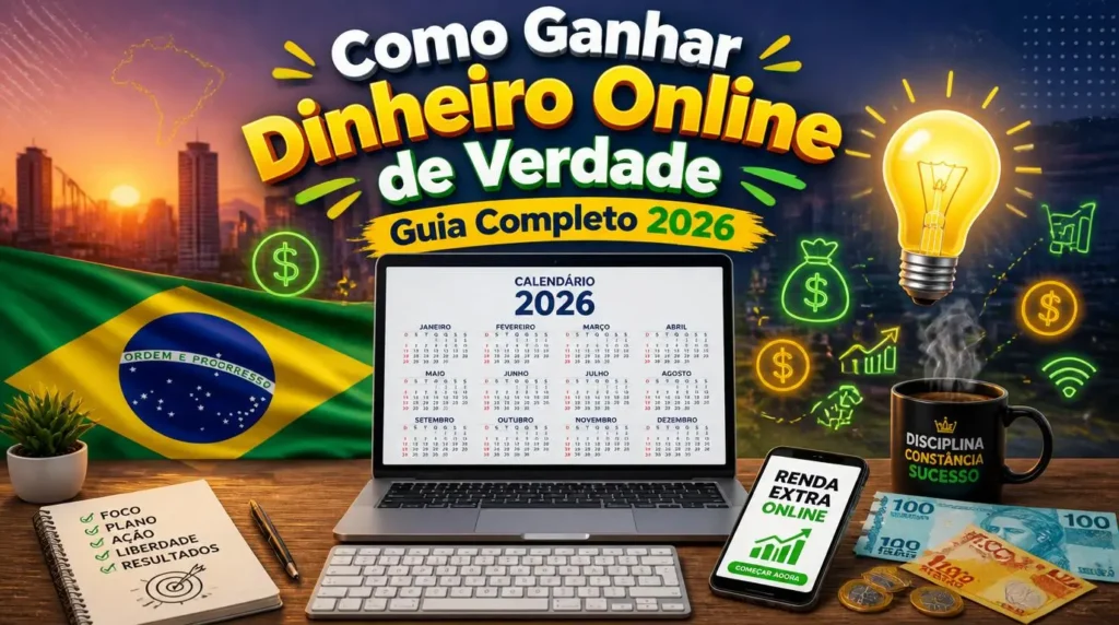 Como Ganhar Dinheiro Online de Verdade