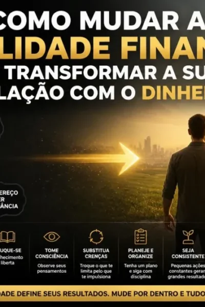 Como Mudar a Mentalidade Financeira e Transformar a Sua Relação com o Dinheiro