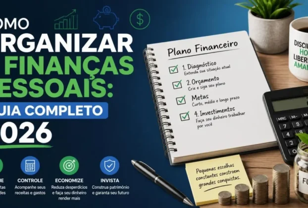 Como Organizar as Finanças Pessoais Guia Completo 2026