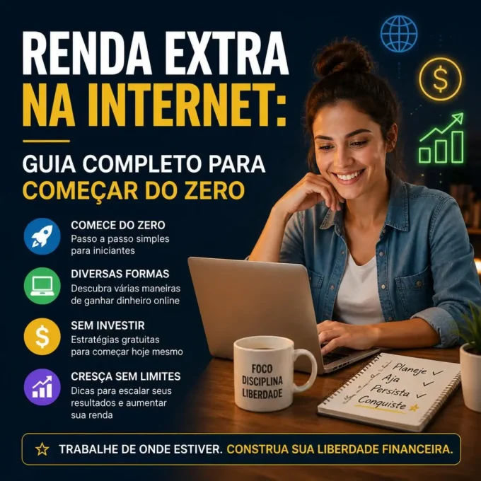 Renda Extra na Internet Guia Completo para Começar do Zero