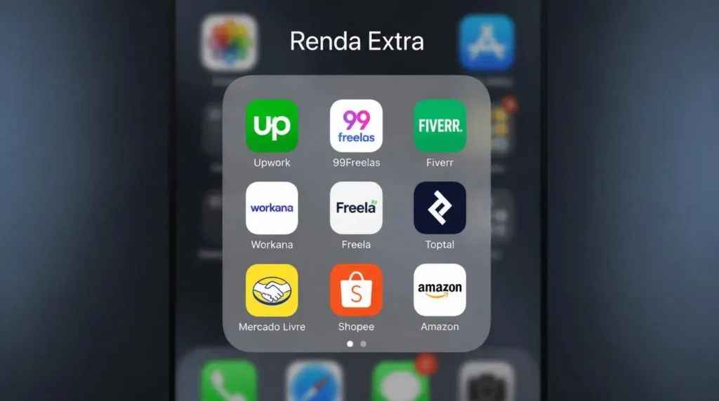 aplicativos plataformas renda extra internet celular